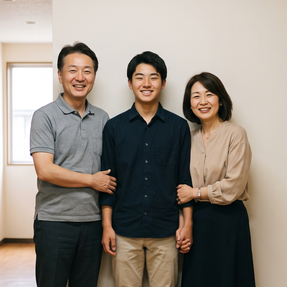 日本看護アカデミー・保護者からの感謝の声Bくんのご両親